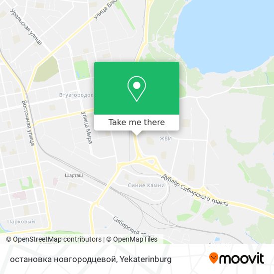 остановка новгородцевой map