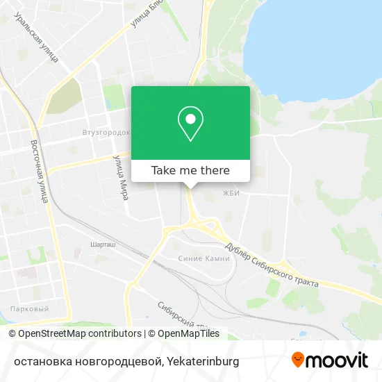 остановка новгородцевой map
