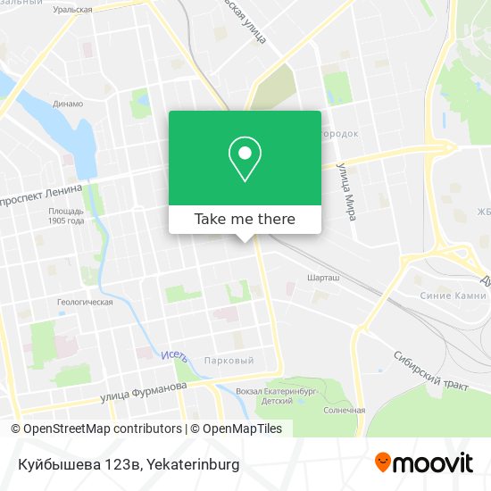 Куйбышева 123в map