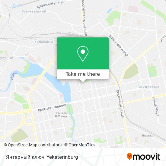 Янтарный ключ map