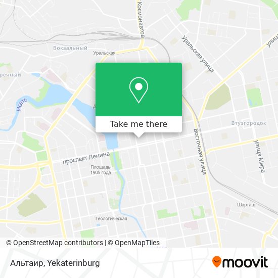 Альтаир map