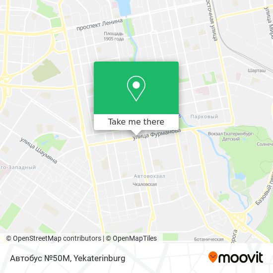 Автобус №50М map