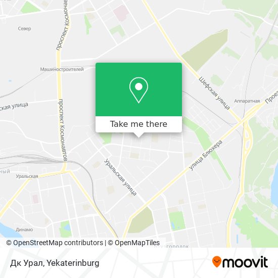 Дк Урал map