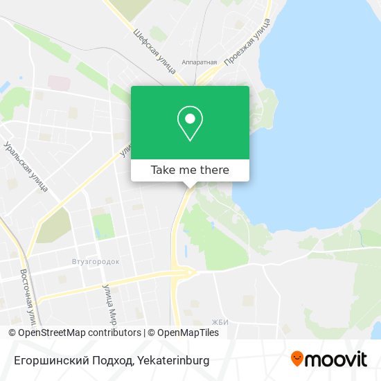 Егоршинский Подход map