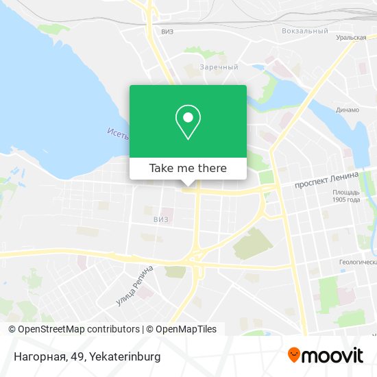 Нагорная, 49 map