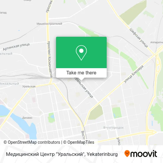 Медицинский Центр "Уральский" map