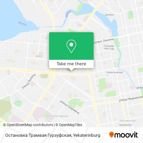 Остановка Трамвая Гурзуфская map