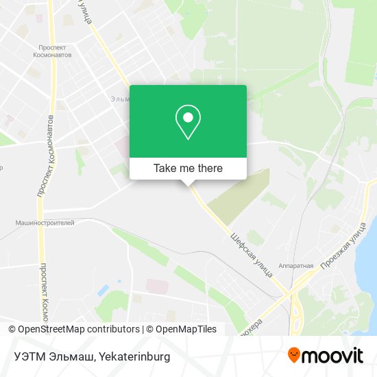 УЭТМ Эльмаш map