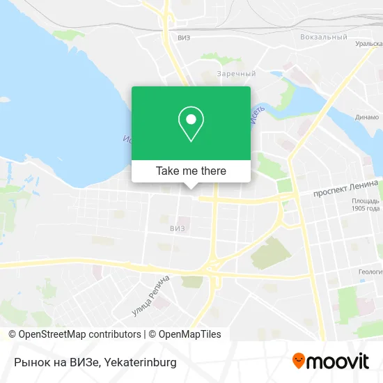 Рынок на ВИЗе map