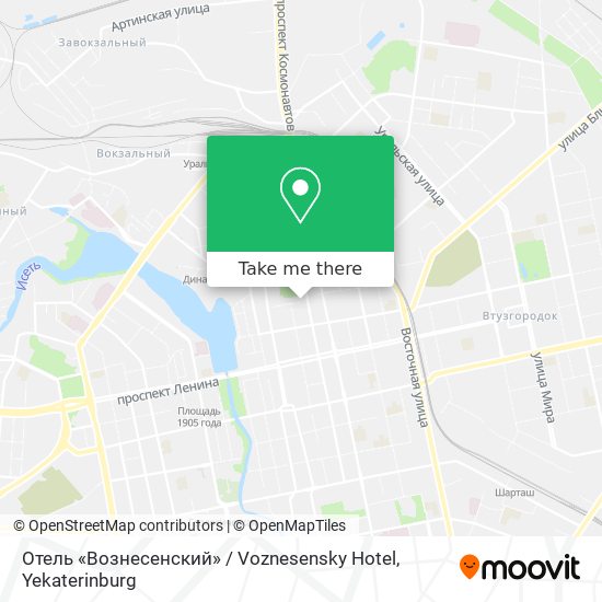 Отель «Вознесенский» / Voznesensky Hotel map