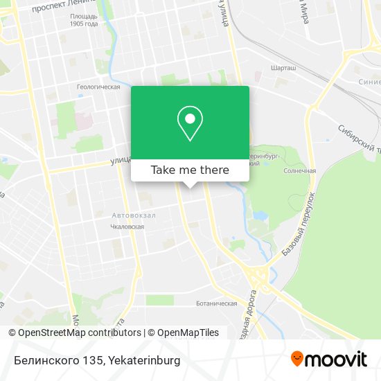 Белинского 135 map