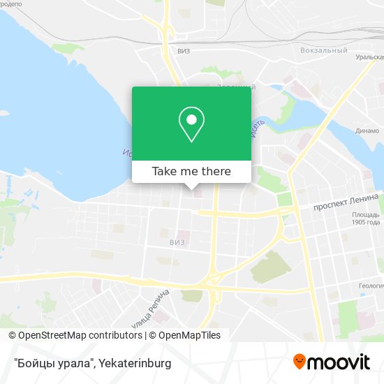 "Бойцы урала" map