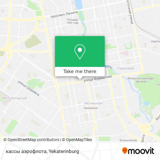 кассы аэрофлота map