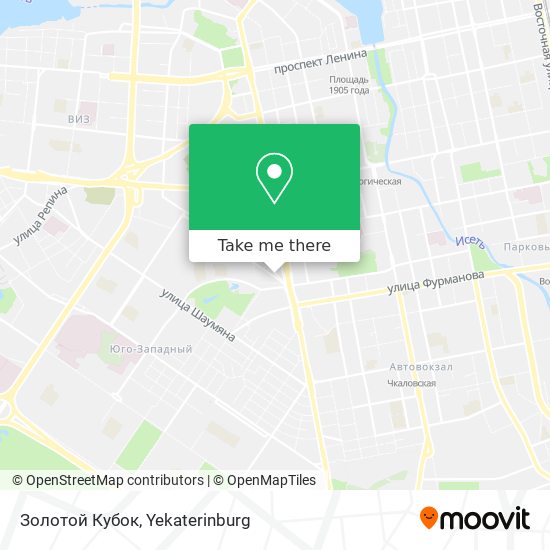 Золотой Кубок map