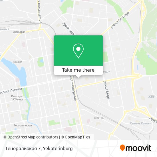 Генеральская 7 map