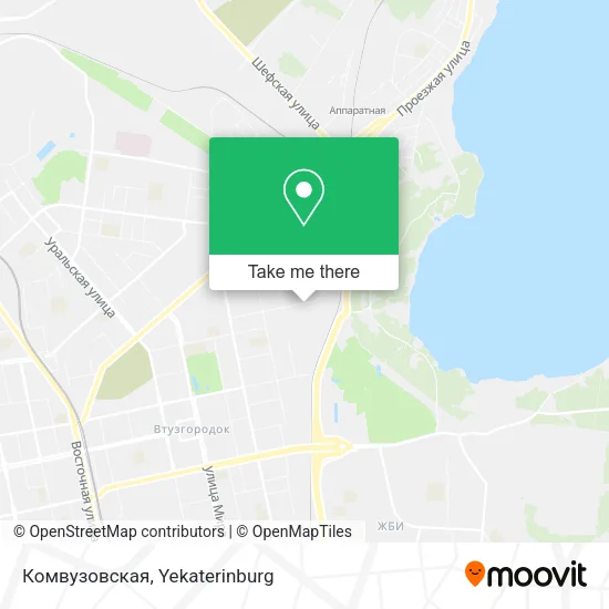 Комвузовская map