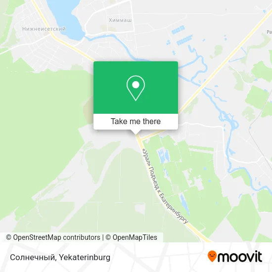 Солнечный map