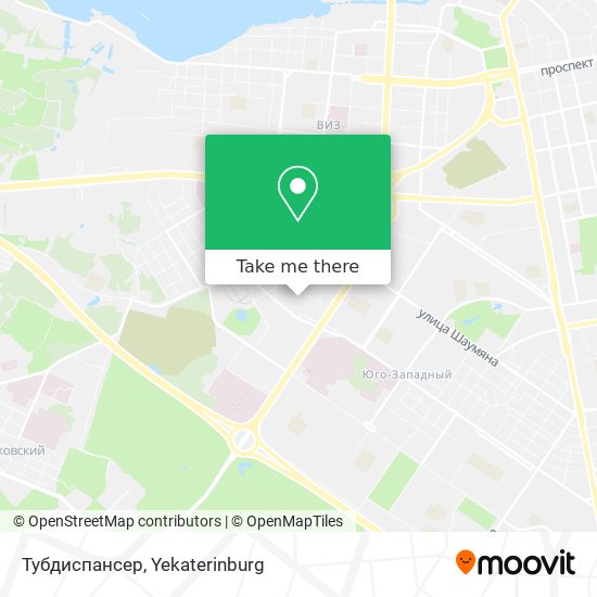 Тубдиспансер map