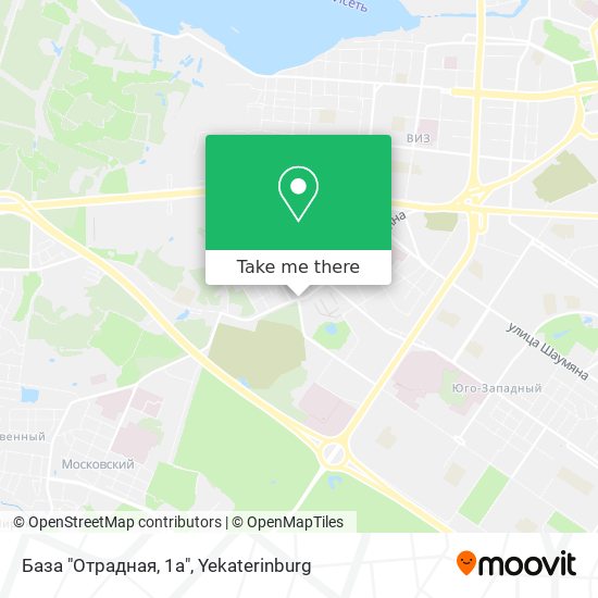 База "Отрадная, 1а" map