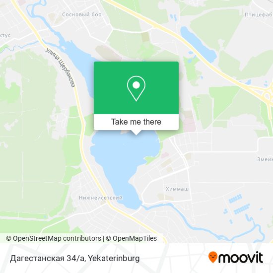 Дагестанская 34/а map