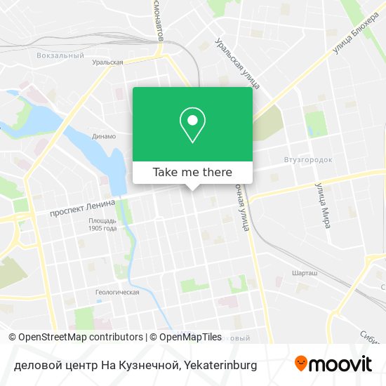 деловой центр На Кузнечной map