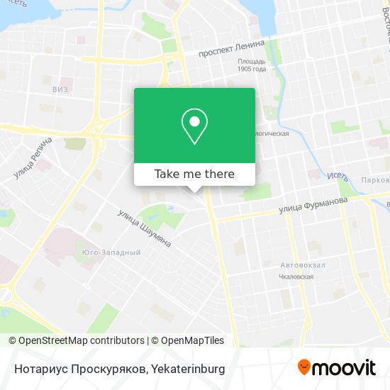 Нотариус Проскуряков map