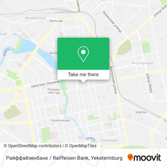 Райффайзенбанк / Raiffeisen Bank map