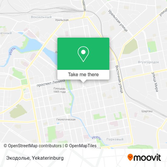 Экодолье map