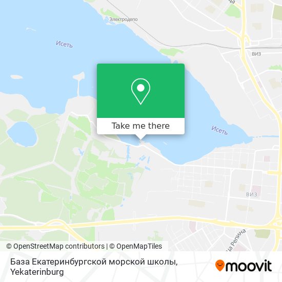 База Екатеринбургской морской школы map