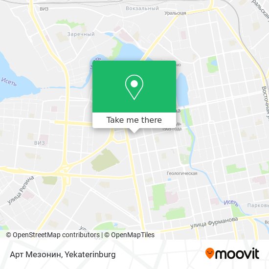 Арт Мезонин map