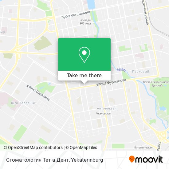 Стоматология Тет-а-Дент map