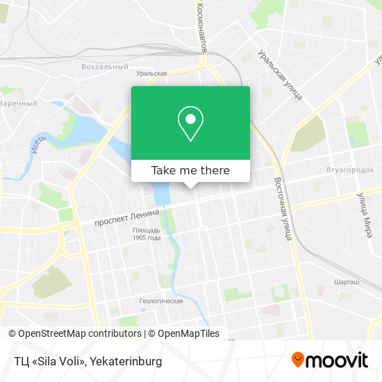 ТЦ «Sila Voli» map