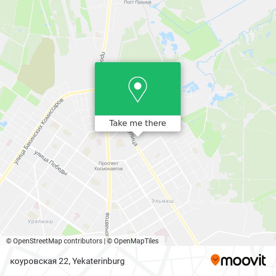 коуровская 22 map