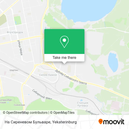 На Сиреневом Бульваре map