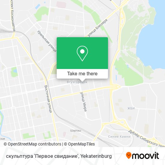 скульптура 'Первое свидание' map