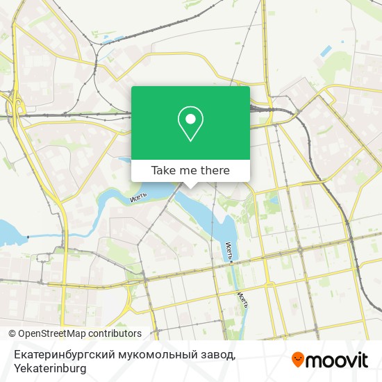 Екатеринбургский мукомольный завод map