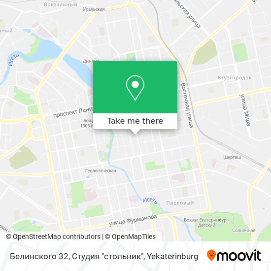 Белинского 32, Студия "стольник" map