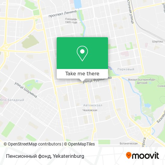 Пенсионный фонд map
