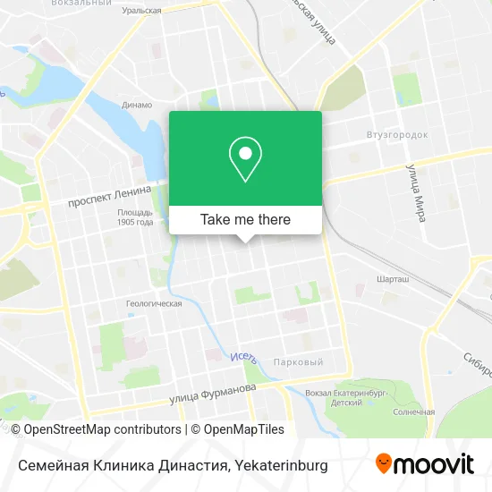 Семейная Клиника Династия map
