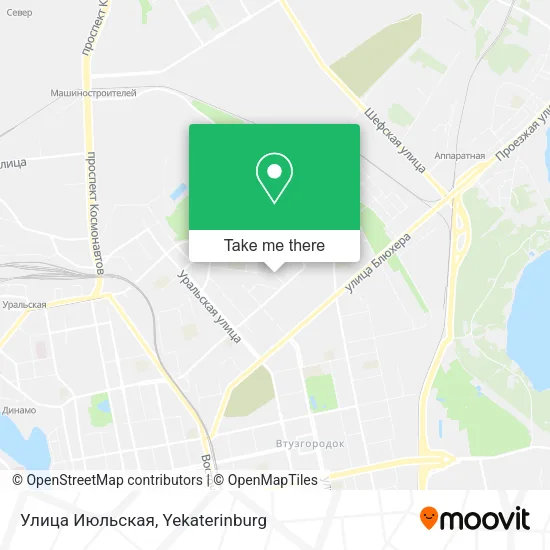 Улица Июльская map