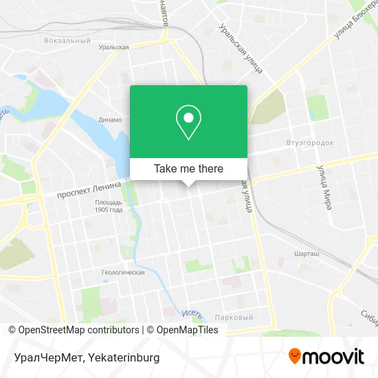 УралЧерМет map