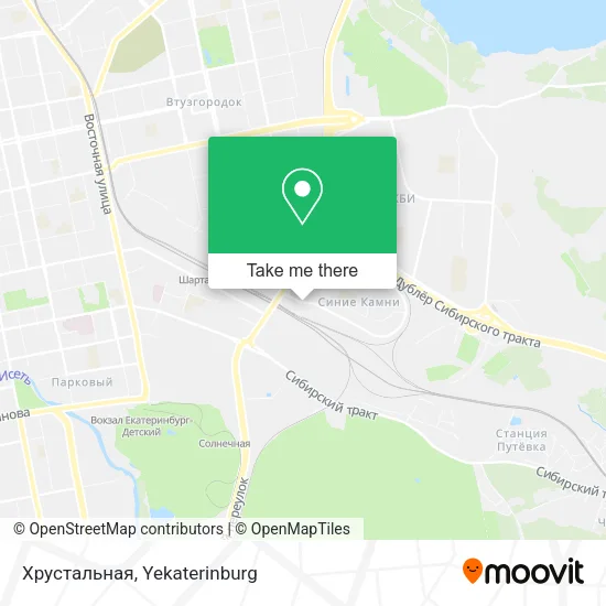 Хрустальная map