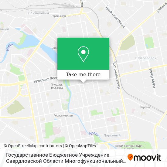 Государственное Бюджетное Учреждение Свердловской Области Многофункциональный Центр Предоставления map