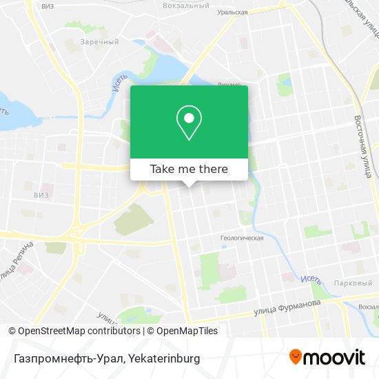 Газпромнефть-Урал map