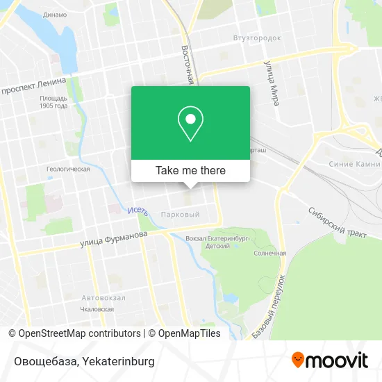 Овощебаза map