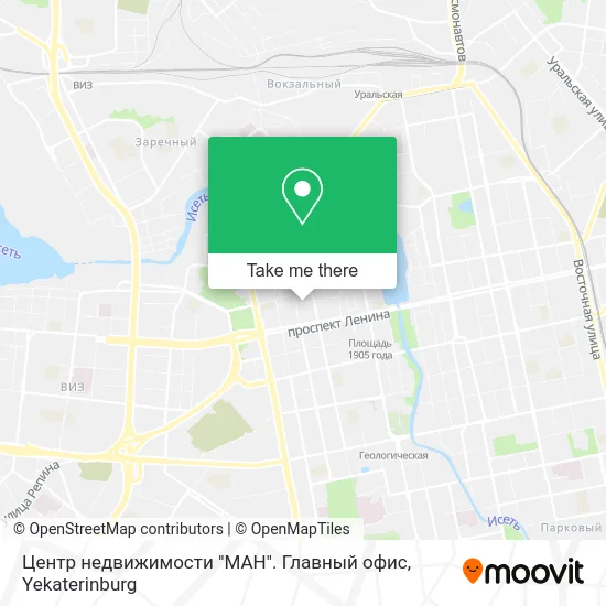 Центр недвижимости "МАН". Главный офис map