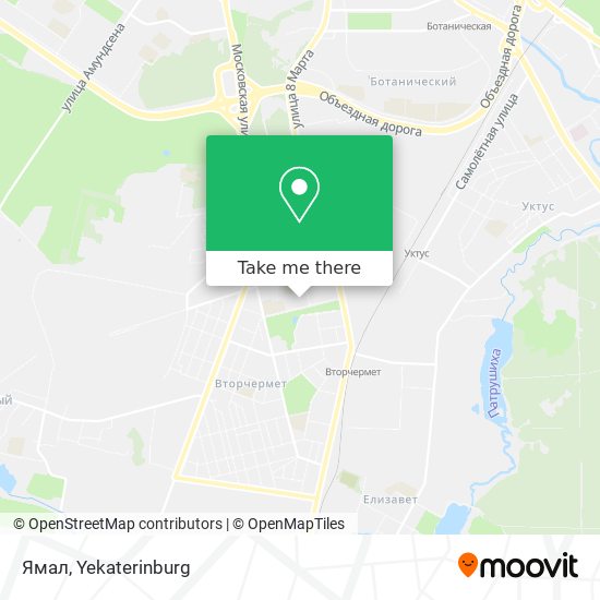 Ямал map