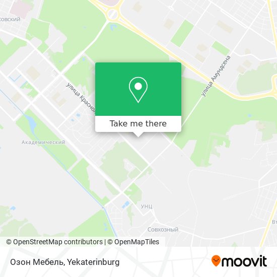 Озон Мебель map