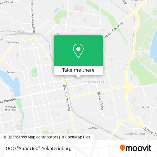ООО "УралЛес" map