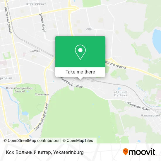 Кск Вольный ветер map